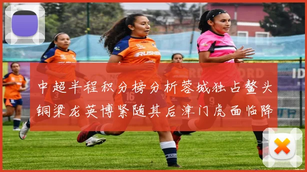 中超半程积分榜分析蓉城独占鳌头铜梁龙英博紧随其后津门虎面临降级危机